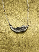Load image into Gallery viewer, Silver Muskrat Jawbone Necklace
