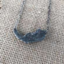 Load image into Gallery viewer, Silver Muskrat Jawbone Necklace
