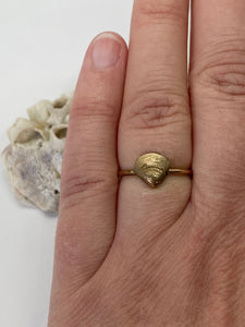 Clam Shell Stacker Ring