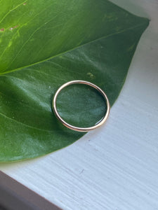 Yellow Gold Filled Thin Band